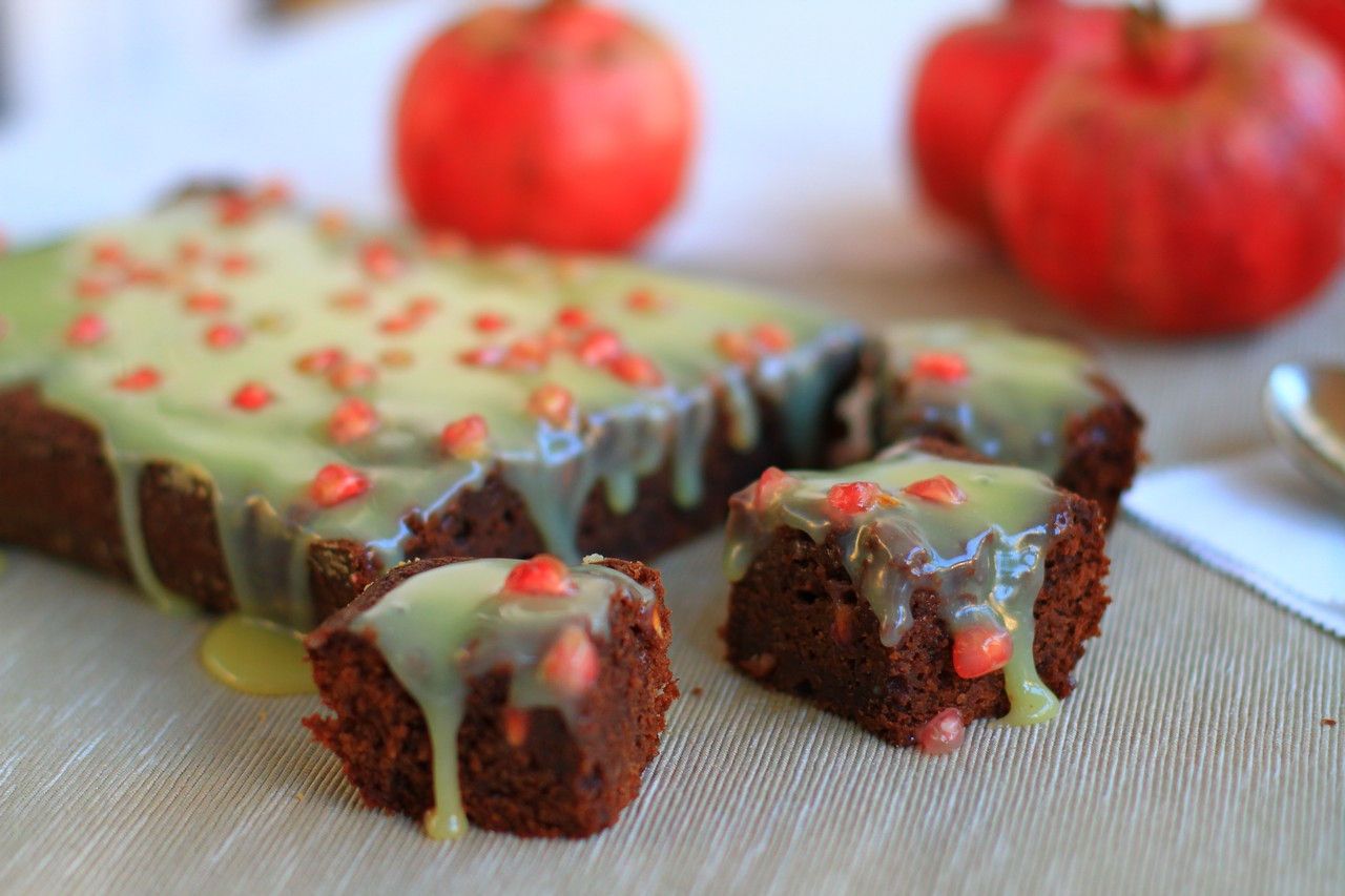 Pomegranate Brownies Recipe Cool Artisan