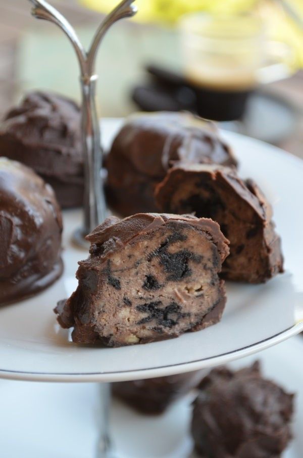 The 3 ingredients chocolate truffles