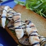 Chicken eggplant aubergine basil pesto recipe
