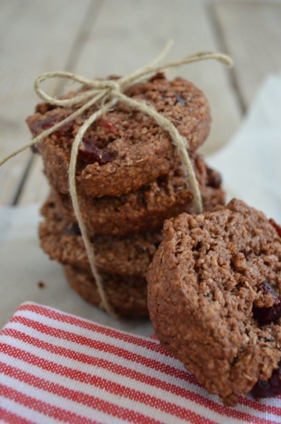 Tahini with cocoa CRANBERRIES HONEY cookies (only 4 ingredients) COOL ARTISAN ΓΑΒΡΙΗΛ ΝΙΚΟΛΑΙΔΗΣ