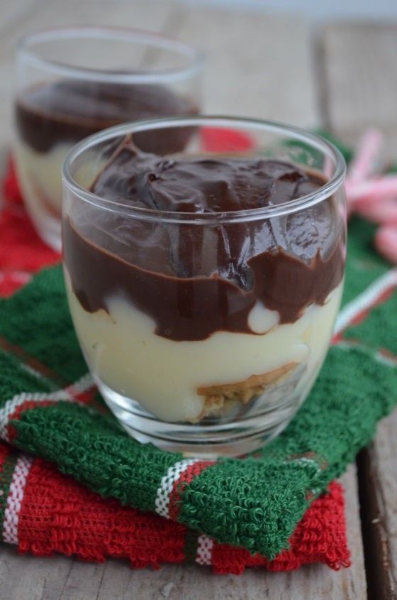 Christmas Trifle recipe Creme Patisserie chocolate ganache coola artisan γαβριηλ νικολαιδης