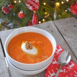 Christmas carrot soup recipe συνταγή σούπα καρότο βελουτέ cool artisan Γαβριήλ Νικολαΐδης