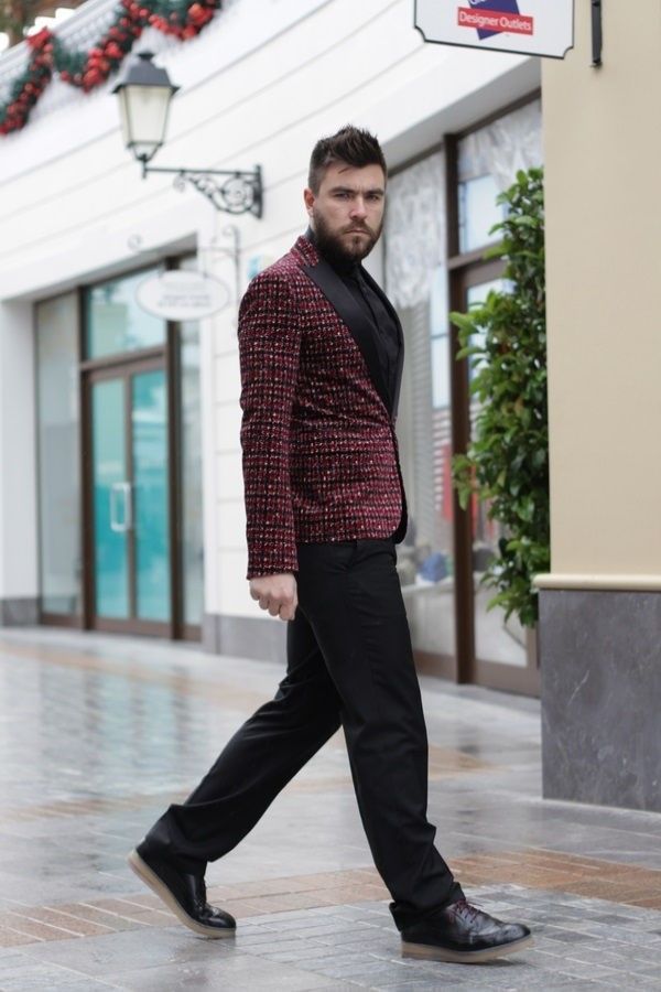 Γαβριήλ Νικολαιδης cool artisan street style man fashion blogger reveillon styling dsquared2 hugo boss gianfranco ferre black tie