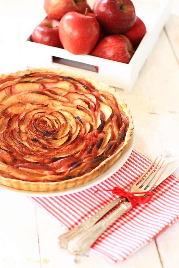 French apple tart, recipe, συνταγή, γαλλική μηλόπιτα, τριαντάφυλλο, συνταγή, Γαβριήλ Νικολαΐδης, food blog, best food blog 2014, food styling, photography 