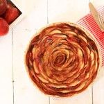 French apple tart, recipe, συνταγή, γαλλική μηλόπιτα, τριαντάφυλλο, συνταγή, Γαβριήλ Νικολαΐδης, food blog, best food blog 2014, food styling, photography