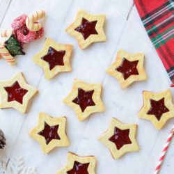 butter cookie recipe , christmas, filled, marmalade, strawberry, συνταγή, μπισκότα, βουτύρου, γεμιστά, μαρμελάδα, αστέρι, αστεράκια, σχήμα, Γαβριήλ Νικολαΐδης, cool artisan