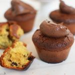 Vegan Chocolate - Tahini Cupcakes, recipe, chocolate, cool artisan, food styling, saveur