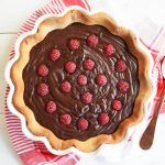 tart, recipe, salted chocolate, nutella, praline, hazelnut, raspberries, food styling, cool artisan 1